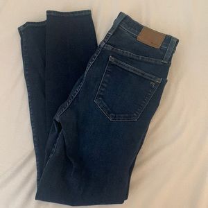 Madewell skinny jeans size 28